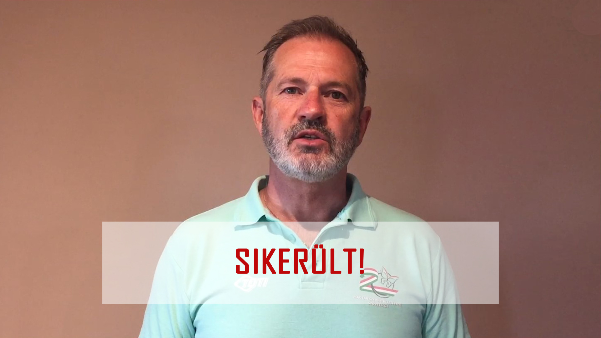 Sikerült!