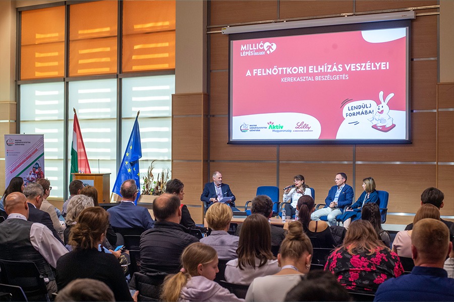 Millió Lépés az Iskoládért - Aktív Életmód Konferencia