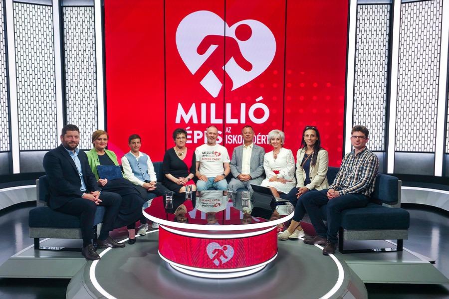 Millió Lépés az Iskoládért - 2025. tavasz